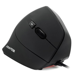 Souris filaire ergonomique verticale droitier Advance | PC SARL