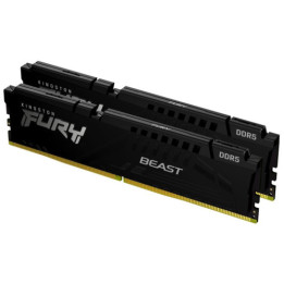 Mémoire RAM DDR5 Kingston Fury Beast 64 Go (2 x 32 Go) 5600 MHz