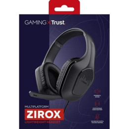 Casque gamer Trust GXT 415 Zirox multiplateforme jack 3,5 mm