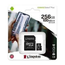 Carte microSD Kingston Canvas Select Plus 256 Go SDCS2/256GB