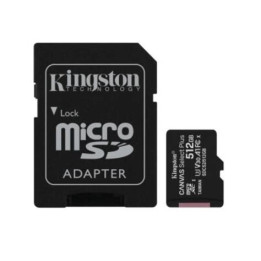 Carte microSD Kingston Canvas Select Plus 512 Go SDCS2/512GB