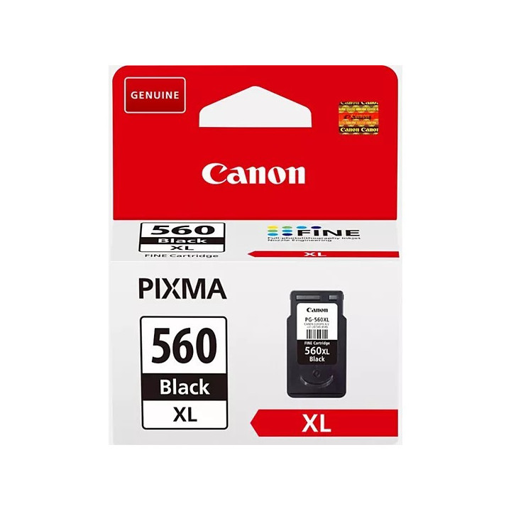 Cartouche originale Canon PG-560XL Noire 3712C001 | PC SARL