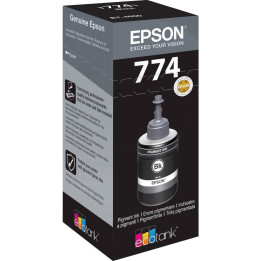 Bouteille d'encre originale Epson T7741 Noire 140 ml C13T774140