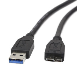 Cable USB 3.0 A vers micro USB 3.0 B -boitier disque dur 2.5 externe 1.80m