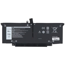 Batterie compatible Dell JHT2H 6800 mAh 7,6 V 52 Wh | PC SARL