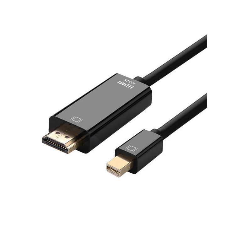 Cable Mini DISPLAYPORT vers HDMI 4K 30Hz 2m