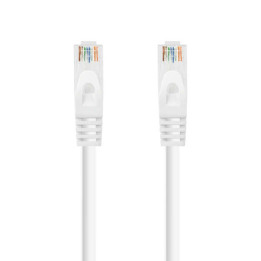 Cable RJ45 CAT 6a LSZH  500 MHz UTP AWG24 BLANC 3m
