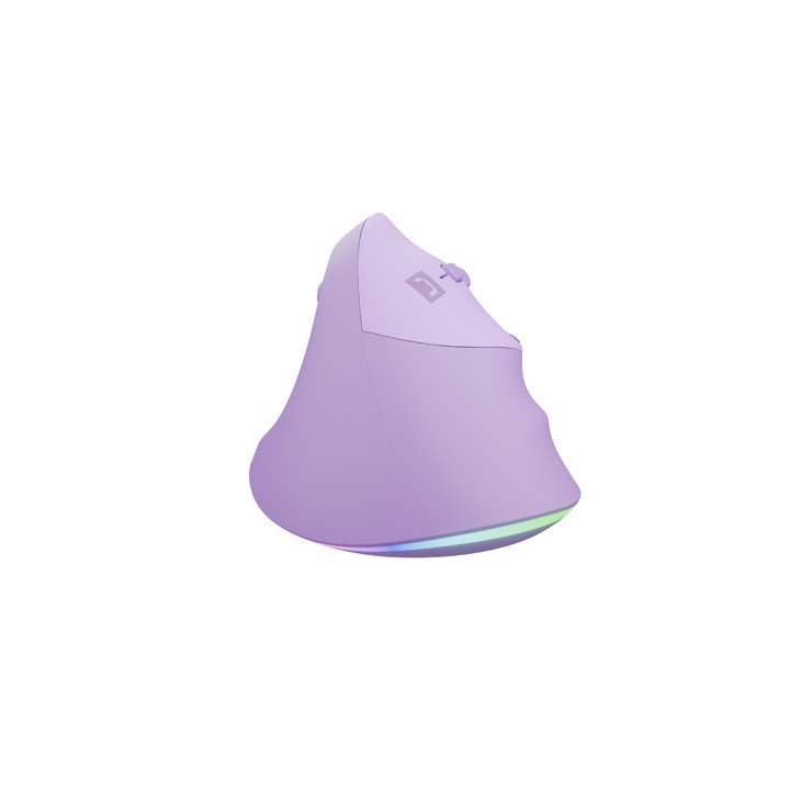 Souris verticale Natec Crake 2 Pro violette filaire RVB | PC SARL