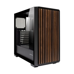 Boitier UNYKACH Revelat MADEIRA noir bois vitre ATX