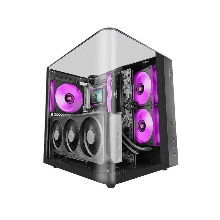 Boitier MARS GAMING MC-INFINIOLITE noir vitre ATX