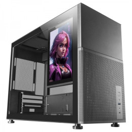 Boitier gamer MARS GAMING MC-LCD ecran LCD 8' mATX
