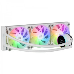 Refroidissement liquide MARS GAMING ML-LCD3060 ARGB 3x120mm affichage Temp 600w