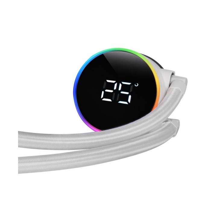 Refroidissement liquide MARS GAMING ML-LCD3060 ARGB 3x120mm affichage Temp 600w