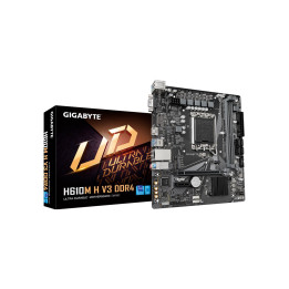 Carte mère Gigabyte H610M H V3 DDR4 LGA1700 mATX | PC SARL