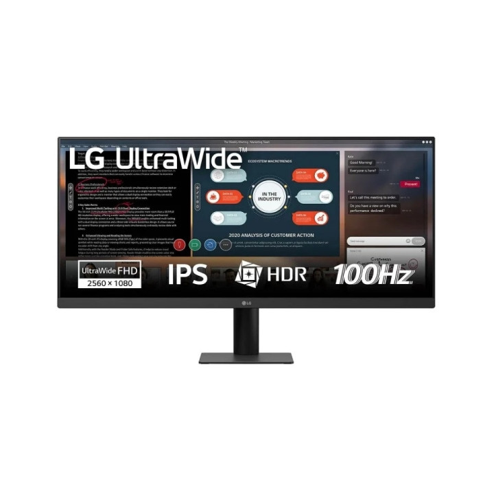 29LG 29U511A-B 2560x1080 21:9 IPS 100hz hdmi display port vesa