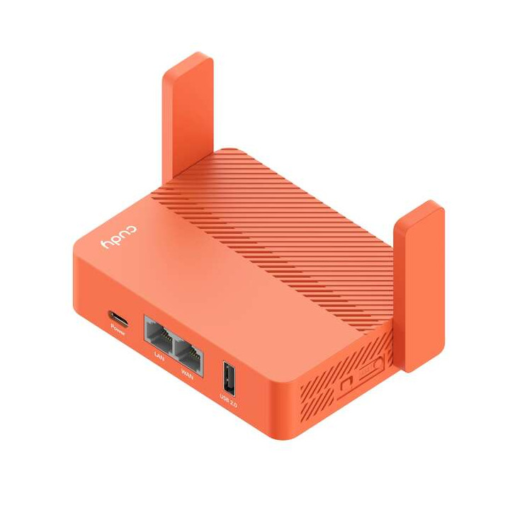 Point d acces wifi CUDY TR1200 2 antennes ORANGE