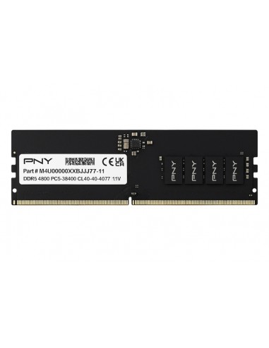 DDR5 16gb 4800 PNY CL40 MD16GSD54800-BLK