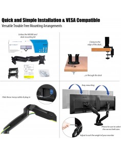 Support 2 ecrans articules... 2