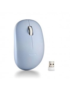 Souris sans fil mini bleue...