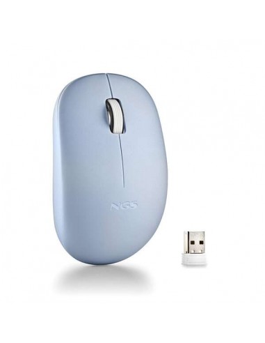 Souris sans fil mini bleue claire...