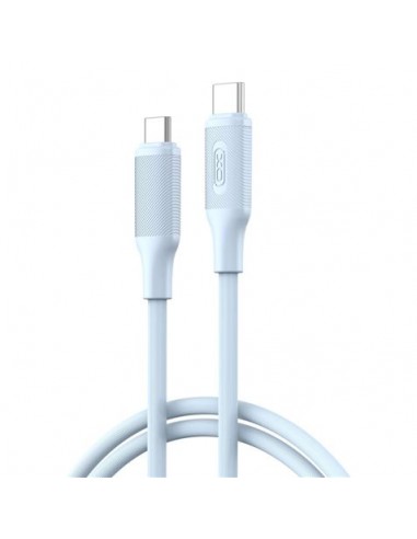 Cable USB-C vers USB-C 60w BLEU 1m