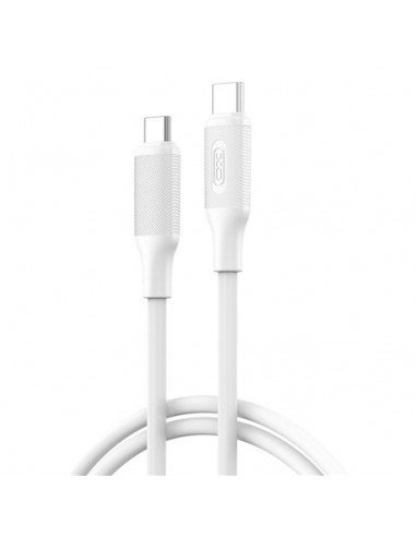 Cable USB-C vers USB-C 60w BLANC 1m