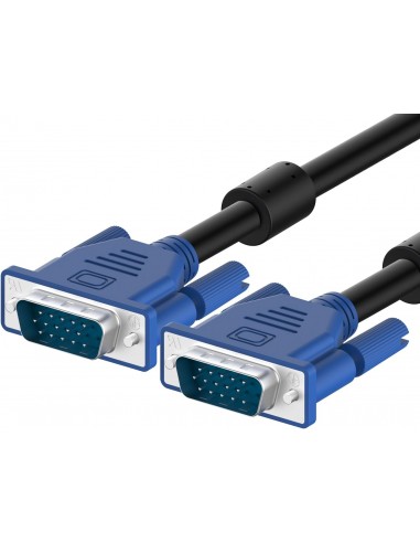 Cable ?cran M/M DB15 VGA blind? 1.80 m