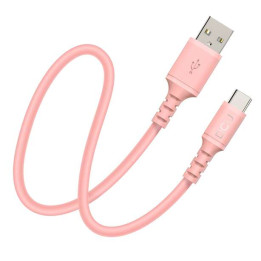 Cable USB vers USB-C Rose