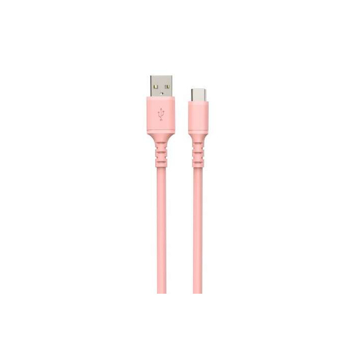 Cable USB vers USB-C Rose