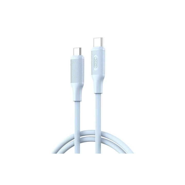 Cable USB-C vers USB-C 60w BLEU 1m