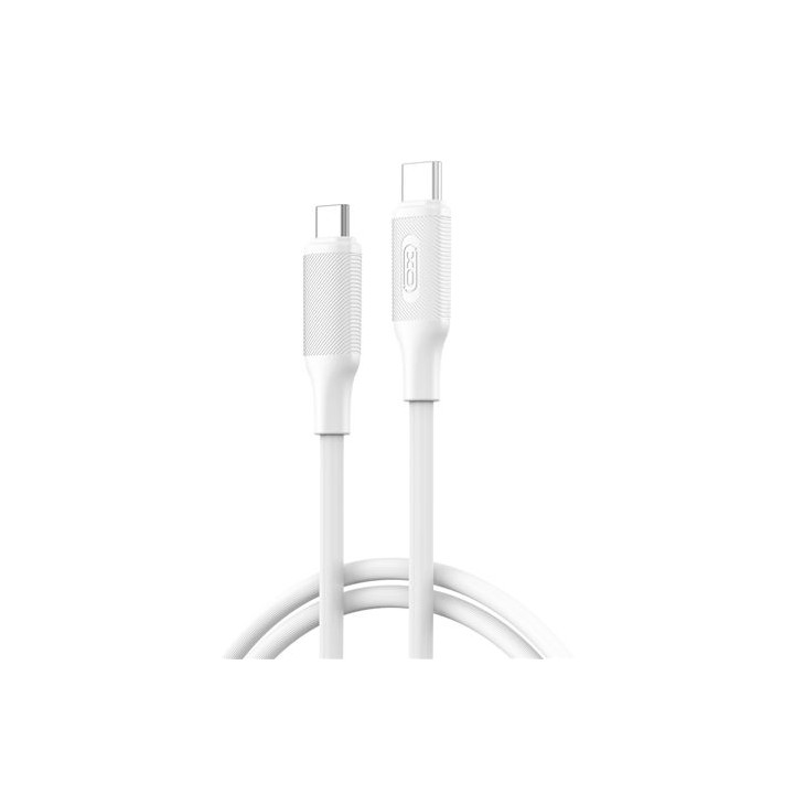 Cable USB-C vers USB-C 60w BLANC 1m