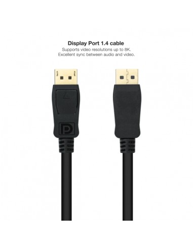Cable Displayport M/M 1.4  8K  5m