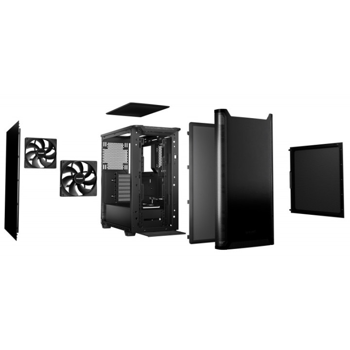 Boitier BE QUIET Pure Base 501 noir Air Flow BG074