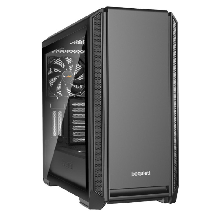 Boitier BE QUIET SILENT base 601  noir avec vitre BGW26