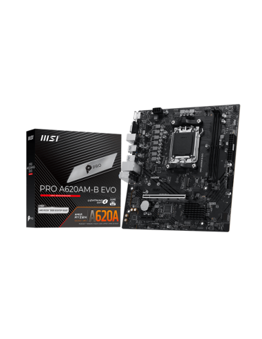 Carte mere MSI PRO A620AM-B EVO D5...
