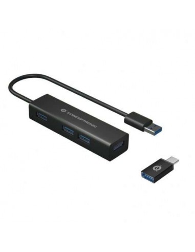 Hub USB 3.0 vers 4 USB 3.0 + USB-C  +...