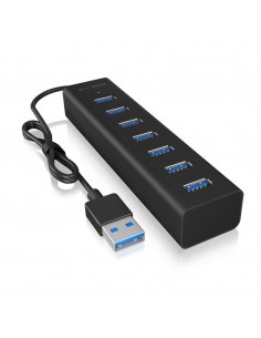 Hub USB 3.0 7 ports + adapt...