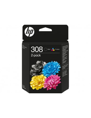 Pack cartouche 308  noire et couleurs