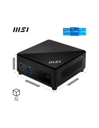 MSI Cubi 5 i3-1215u SANS ram ssd dos