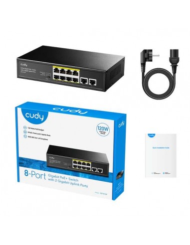 Switch 8 ports 10/100/1000 CUDY...
