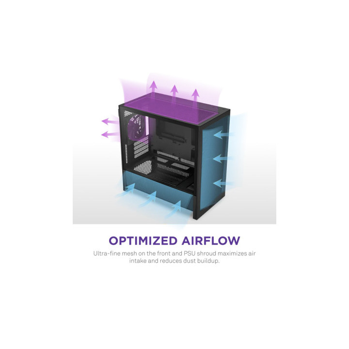 Boitier NZXT H3 FLOW mATX