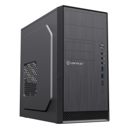 Boitier UNYKACH Aero C12 empl lecteur + usb-c ATX microATX