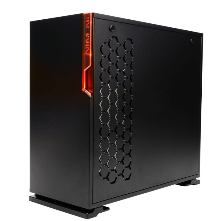 Boitier INWIN 101 Black et rouge ATX mATX