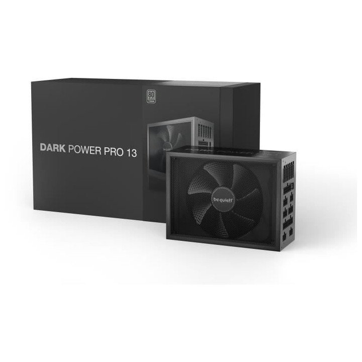 Alimentation 1600w BE QUIET Dark Power PRO 13 80+TITANIUM  modulaire  BN332