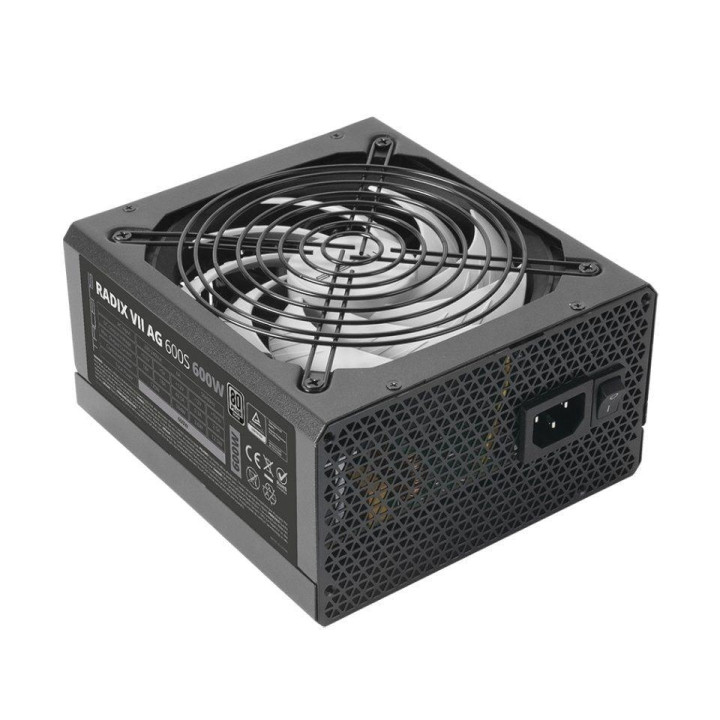 Alimentation 600w TACENX RADIX VII AG 600S semi modulaire 80+silver