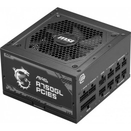 Alimentation 750w MSI MAG A750GL pcie5 modulaire 80+Gold