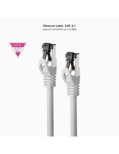 Cable RJ45 Cat.8.1   2 GHz LSZH SSTP...