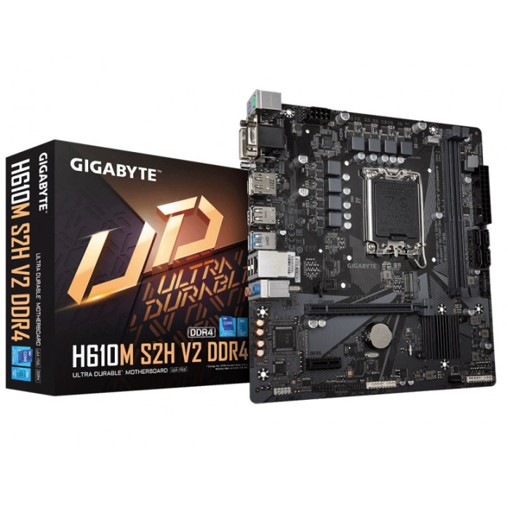 Carte mere GIGABYTE H610M S2H D5 vga dp hdmi matx s1700