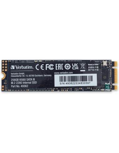 SSD M.2 256go VERBATIM  SATA 3