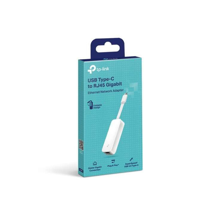 Adaptateur USB-C vers RJ45 ethernet 10/100/1000 TPLINK UE300C
